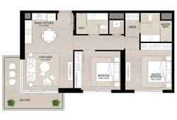 2 bedroom apartment